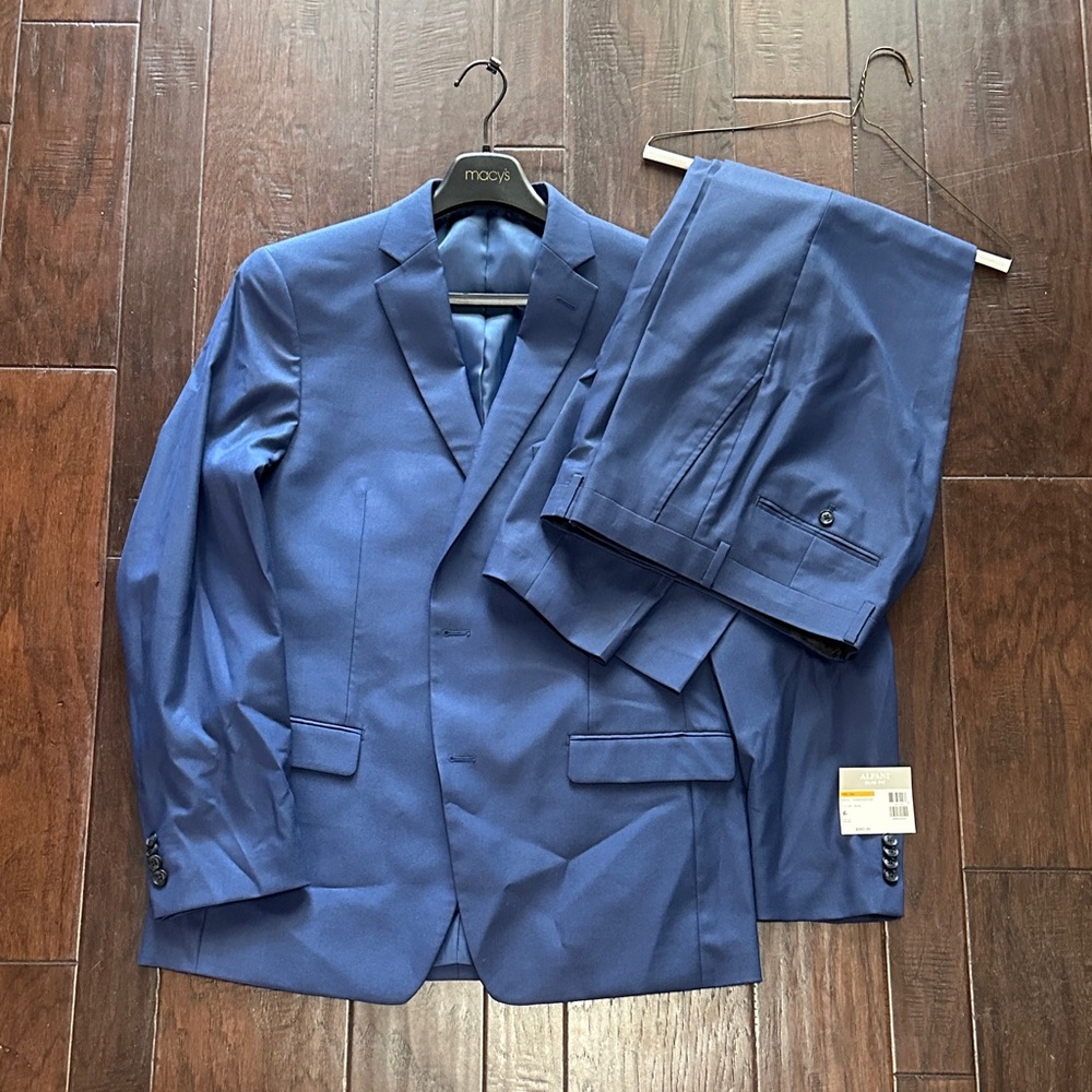 Alfani Slim Blue Suit